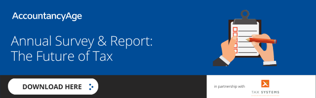 The Future of Tax 2021: Annual survey and report in partnership with <a href="/tax_systems/">Tax Systems</a> is now ready for download. Click the link to get this year's tax insights and learn how these changes may affect the future of your business. 

Access the report here: accountancyage.com/resources/the-…