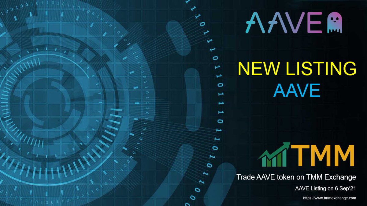 TMM61312093's tweet photo. #AAVE is listed on TMM Exchange. Active traders will receive #Airdrop between 25-30 September. (T&amp;C apply)
#AAVE 🚀🚀🚀🚀🚀🚀🚀🚀🚀🚀
#TMM  🚀🚀🚀🚀🚀🚀🚀🚀🚀🚀 https://t.co/iACF2ApGYc