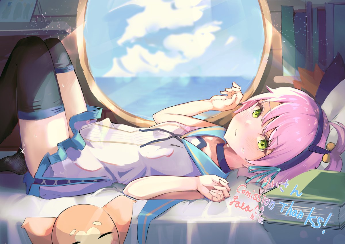 [Skeb comission]　Thank you！　
#テイルズ 
カノンノイアハート

寝坊を迎えにいったらオーバーヒートしてた