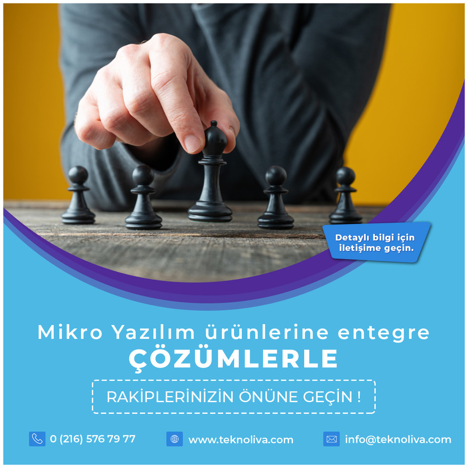 Teknoliva ile Mikro Yazılım ürünlerine entegre çözümlerle süreçlerinizi iyileştirin ! 
#erp #mikrojump #mikrofly #wms #muhasebeprogramı #muhasebe #depoyönetimi #stokyönetimi