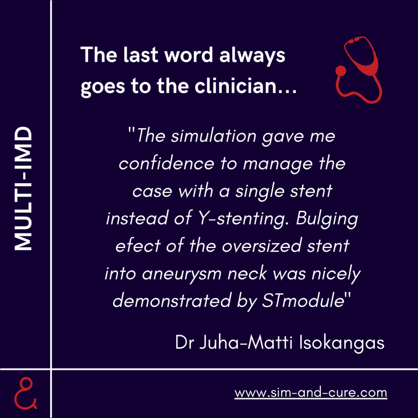 Our multi-IMD simulation supported the #analysis of various therapeutic strategies and enabled to obtain the best result for the #patient.
Less devices &gt; Less Metal &gt; Lower thromboembolic risks
Thank you  Dr Juha-Matti Isokangas and Dr Kari Palosaari for your trust. 
<a href="/Medtronic/">Medtronic</a>