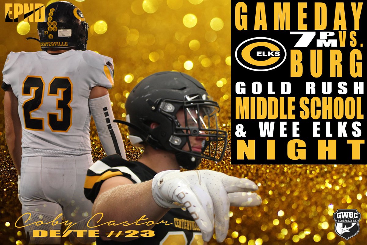 Centerville Football on Twitter "Gameday! Can’t wait to see our youth