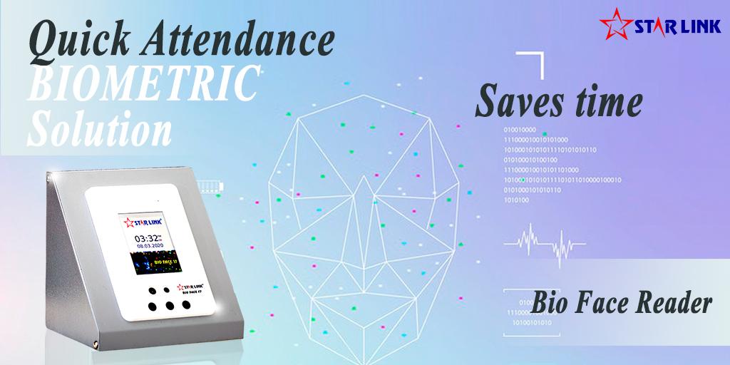 starlinkindia's tweet image. Bio Face Reader | The Bio-Face Reader, a quick and convenient attendance gadget. It is a facial recognition-based biometric machine that is contactless, smart, and the quickest nationwide. 

Learn more here: bit.ly/3neKdj0 

#biofacereader #biometrics #starlinkindia