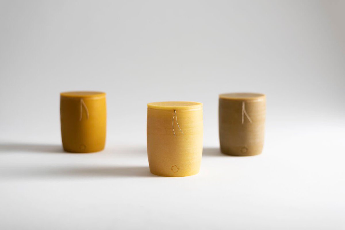 PhahadAli's tweet photo. Expanding the definition of future sustainable packaging design. An interesting example of reflection; offering a static reflection on the product/packaging design process. 

@dandad #art #design #packagingdesign #productdesign https://t.co/MZ3tVjmis3