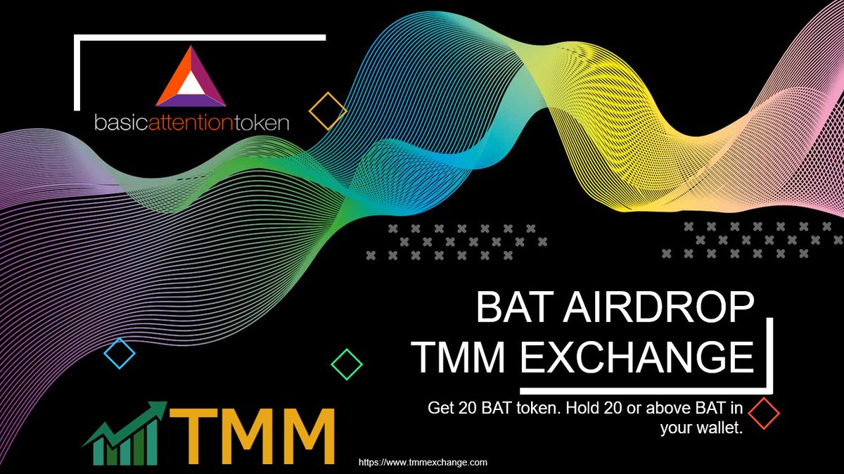 TMM61312093's tweet photo. #BAT is listed on TMM Exchange. Active traders will receive #Airdrop between 25-30 September. (T&amp;C apply)
#BAT 🚀🚀🚀🚀🚀🚀🚀🚀🚀🚀
#TMM 🚀🚀🚀🚀🚀🚀🚀🚀🚀🚀 https://t.co/IZDQPDZlKP
