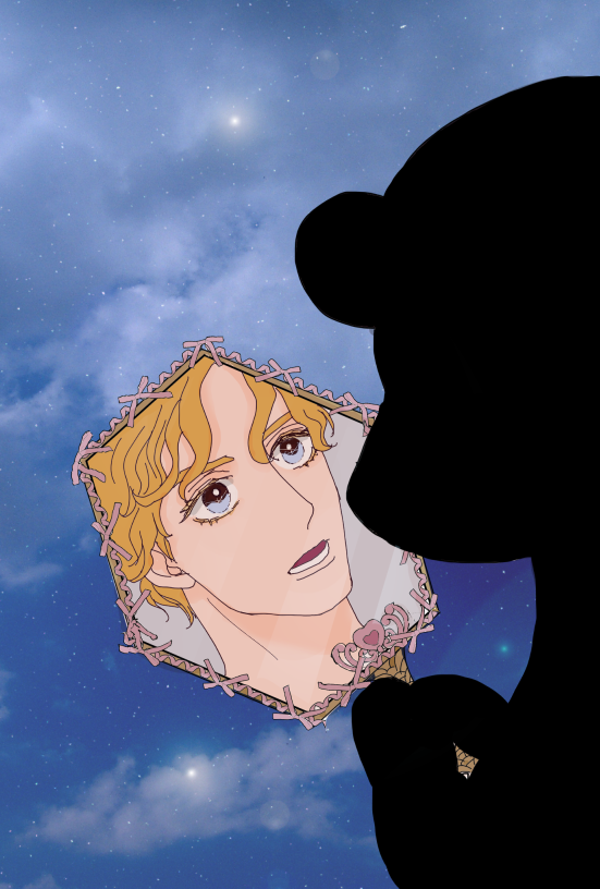 LucaPocchi's tweet photo. #リプ来た3つの絵文字でキャラデザする 
🧸🪞🌠
流れ星が綺麗に見えた夜、熊は森で手鏡を拾った。そこには美しい青年が映っていて熊に微笑みかけている。熊は彼を大好きになった。熊はその昔魔女の呪いで獣の姿に変えられた人間であった。そんな記憶も消された熊は今日も鏡を覗いて微笑んでいる。 https://t.co/hPNUWfQRjd