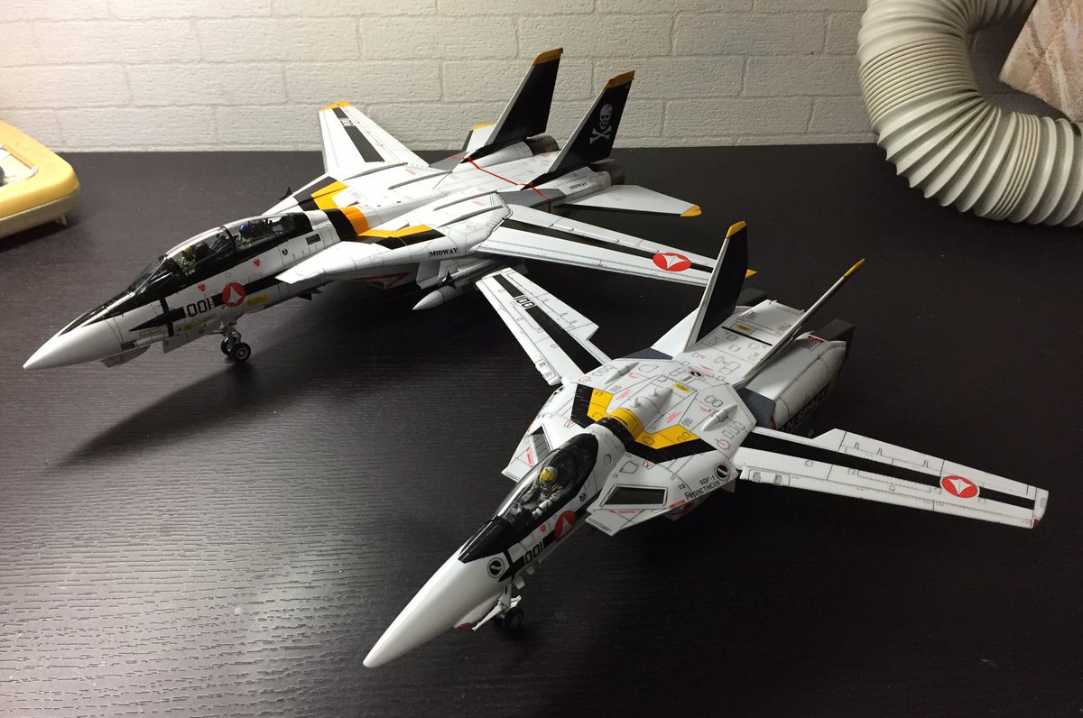 夢の実現 #VF1バルキリー #F14トムキャット 私にとっての