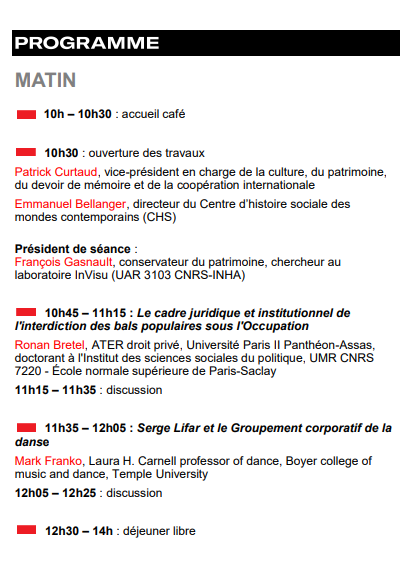 MRDIsere's tweet photo. Une journée d'étude, consacrée à la thématique des bals clandestins pendant la Seconde Guerre mondiale, est organisée dans le cadre de l'exposition "Vous n'irez plus danser ! Les bals clandestins 1939-1945". Le programme 👇 https://t.co/n5tgl5UCA9