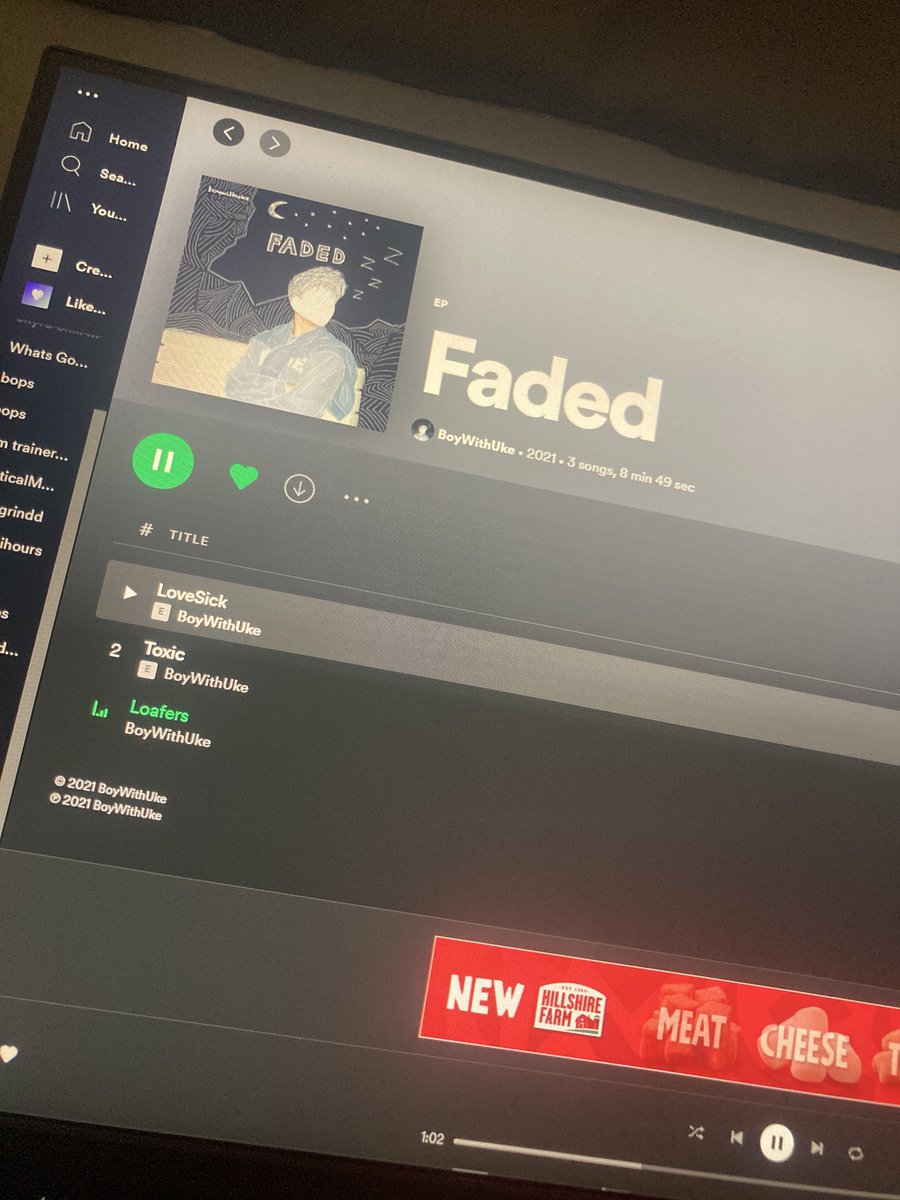 TrueCorrupt's tweet image. Currently vibin to @boywithukes new album