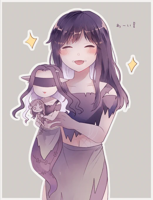 ペットの魔女ちゃんが～～かわいい～～ 