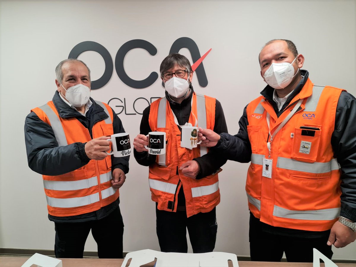 Global_OCA's tweet photo. Nuestro cliente @EnelChile reconoció a cuatro de nuestros Inspectores Técnicos en Obras (#ITO) del equipo chileno, por su compromiso constante con la #seguridad y aporte de conocimientos técnicos.
#OCAGlobal #NothingLeftToChance #inspección #construcción #obras #Enel #EnelChile https://t.co/cTcAZxwjvo