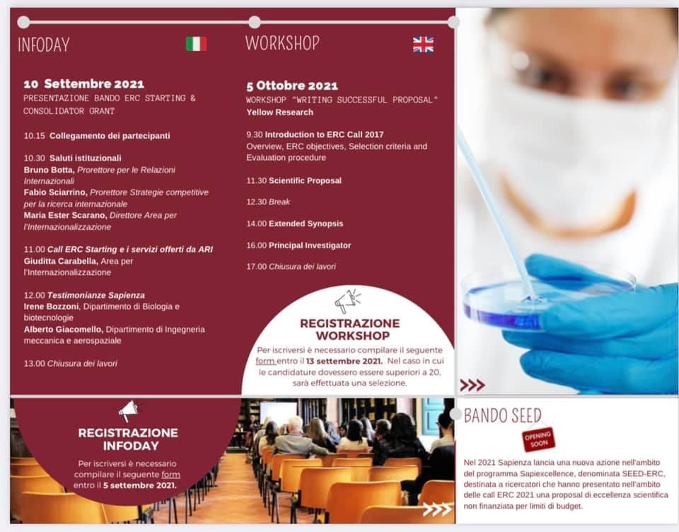 Fabio Sciarrino (@fabiosciarrino) on Twitter photo <a href="/SapienzaRoma/">Sapienza Università di Roma</a> <a href="/ERC_Research/">European Research Council (ERC)</a> DAYS call 2022: INFODAY online sul programma ERC aperto a tutti gli interessati - 5 ottobre 2021 un WORKSHOP formativo (iscrizione entro il 13/9) uniroma1.it/it/notizia/sap… <a href="/SapienzaRoma/">Sapienza Università di Roma</a> <a href="/ERC_Research/">European Research Council (ERC)</a> DAYS call 2022: INFODAY online sul programma ERC aperto a tutti gli interessati - 5 ottobre 2021 un WORKSHOP formativo (iscrizione entro il 13/9) uniroma1.it/it/notizia/sap…