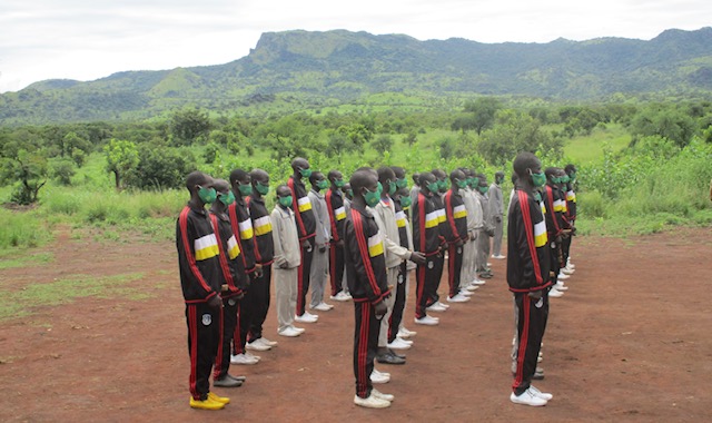WCSSOUTHSUDAN's tweet photo. Celebrating a successful visit by @USAIDSouthSudan Senior Management to Nyat, BomaNP. They met the Chief Park Warden &amp; his team, trainee rangers, and beneficiaries of our long-term livelihoods programs. Thanks for over 15 yrs of continued support, and for many more to come #SSOT https://t.co/7WV8ab63qp