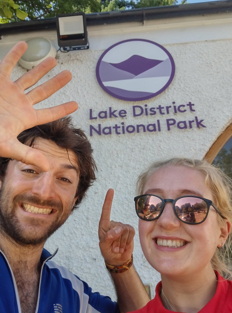 A HUGE thank you to <a href="/GhyllsideCycles/">Ghyllside Cycles</a> in #Ambleside for fixing our bikes on the spot. Real lifesaver!

With a few hours to wait, we popped nextdoor to Ghandi's Cafe and had the best meal out ever. Their homemade vegan mayo was out of this world 😋

Onto Snowdonia!