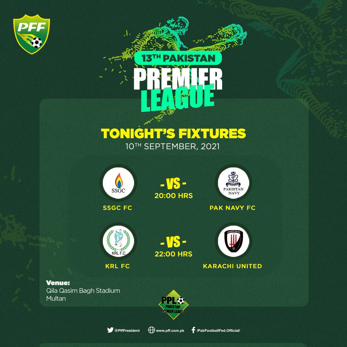 PakistanFF's tweet photo. Too much quality, too much action – that’s what tonight’s PPL fixtures bring! https://t.co/0RgBCyebeQ
