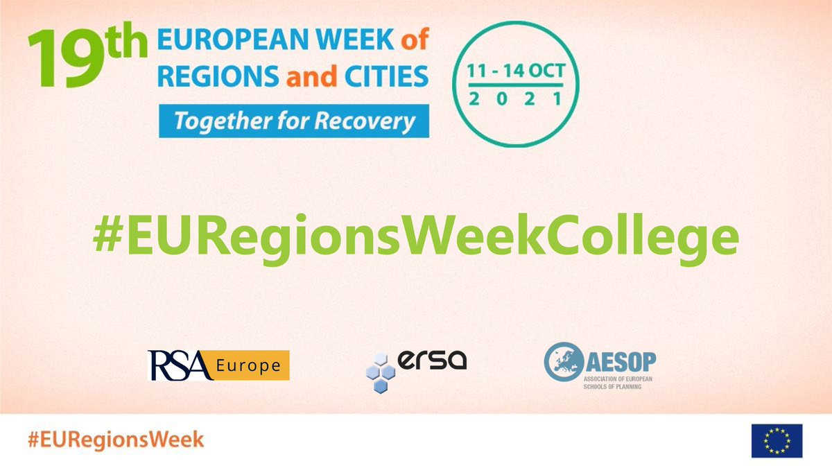 #EURegionsWeekCollege - Research for policy impact: the European Parliament
eu.app.swapcard.com/event/eu-regio…
In this #EURegionsWeek webinar, colleagues from the European Parliament will discuss how research is used in the work of the Parliament.
<a href="/EP_ThinkTank/">European Parliamentary Research Service</a> 
<a href="/kinga_ostanska/">Kinga Ostanska</a> 
<a href="/PolicyREGI/">Research4REGI</a>