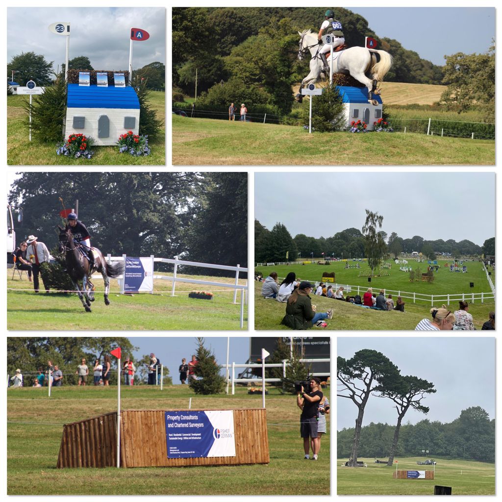 Our Exeter team had a fabulous time at the Cheddington Bicton Park 5* event last weekend. Our Fisher German banners were proudly displayed in the XC start box, within the course country warm up ring and on course at the Fisher German Mounds. What a great event! #WeAreFG