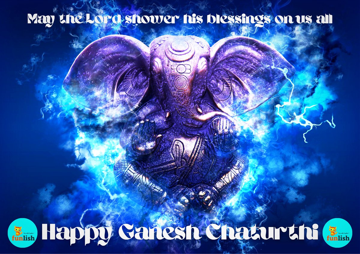 Funlish wishes all a very Happy Ganesh Chaturthi! 

#GaneshChaturthi #GaneshChaturthi2021