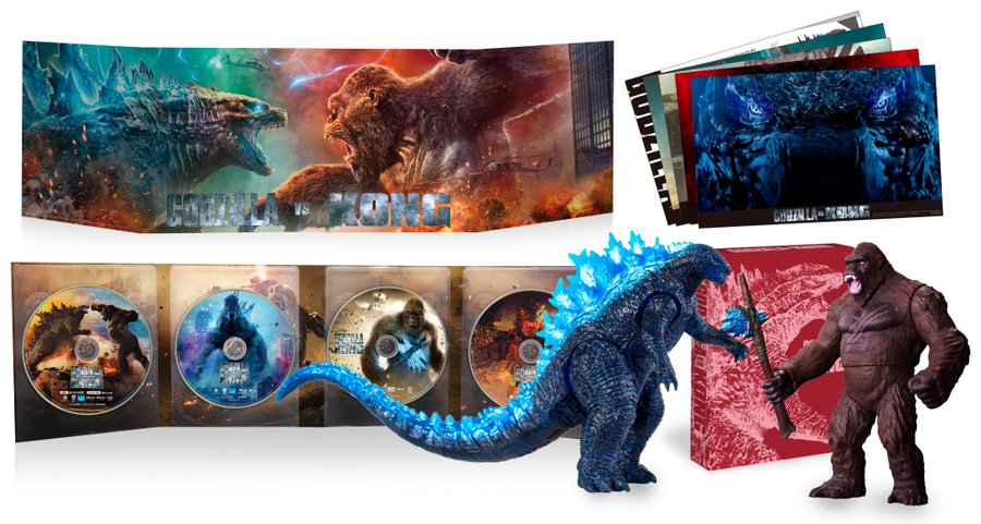 映画 ゴジラvsコング 4k Uhd Blu Ray Dvd 21年11月3日発売 先着購入者特典あり 洋画