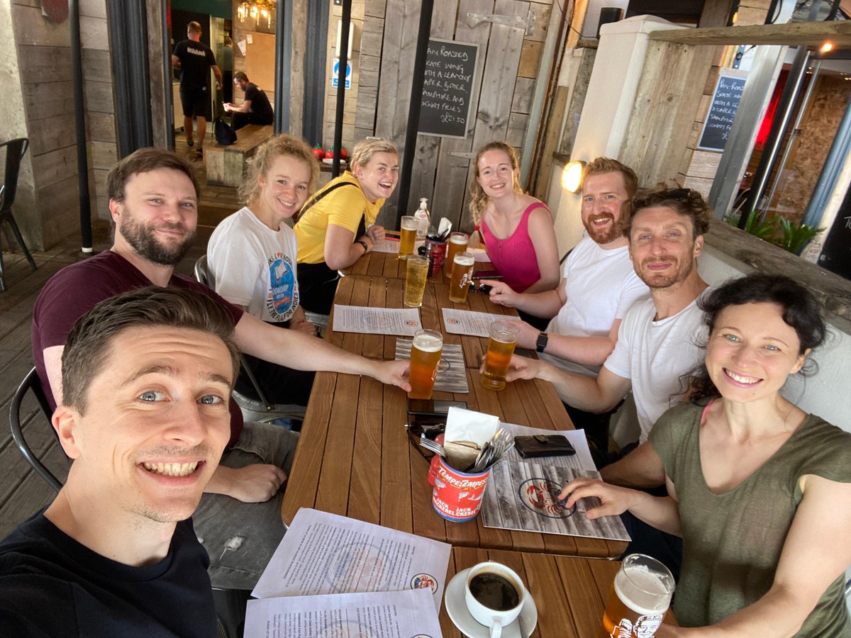 happyidiotuk's tweet image. We finally got to add the amazingly talented @james_hepworth and @KatieOkehurst to our team today! And what a first day! Dances and movement covering all male/female characters! 😮

#notladyc #theatre