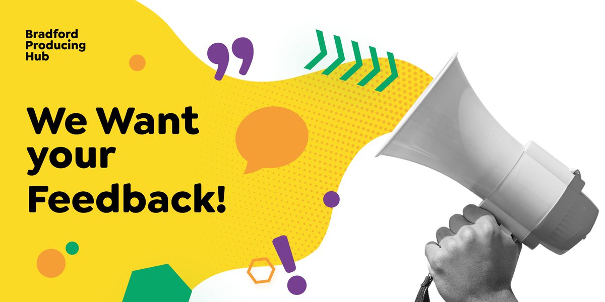 Dear friends,

We're really interested in hearing your feedback, ideas and thoughts about our programmes. Your opinion will help us to design and develop the next few years of activity in #Bradford 

Take the survey 👉bit.ly/2YwP8BD

Thank you🙌