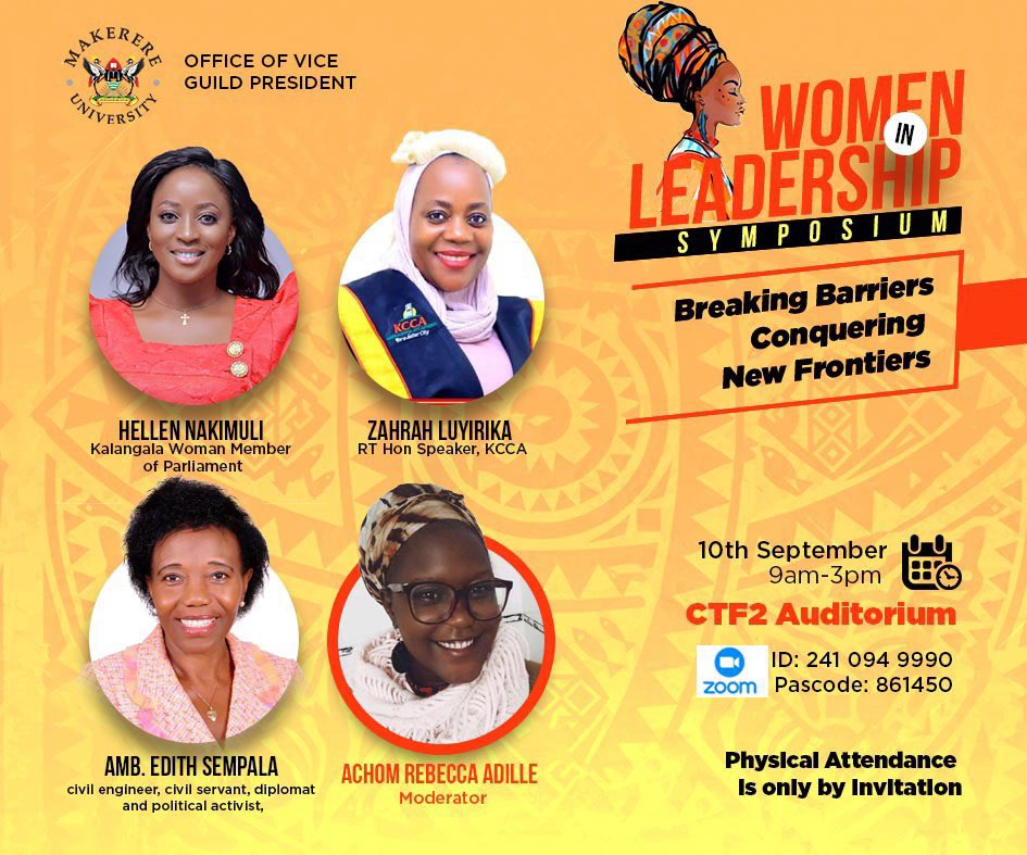 The @PoliceUg has stopped the Women in Leadership Symposium organized by Makerere University Student Guild. Museveni’s dictatorship is soo hateful of women!