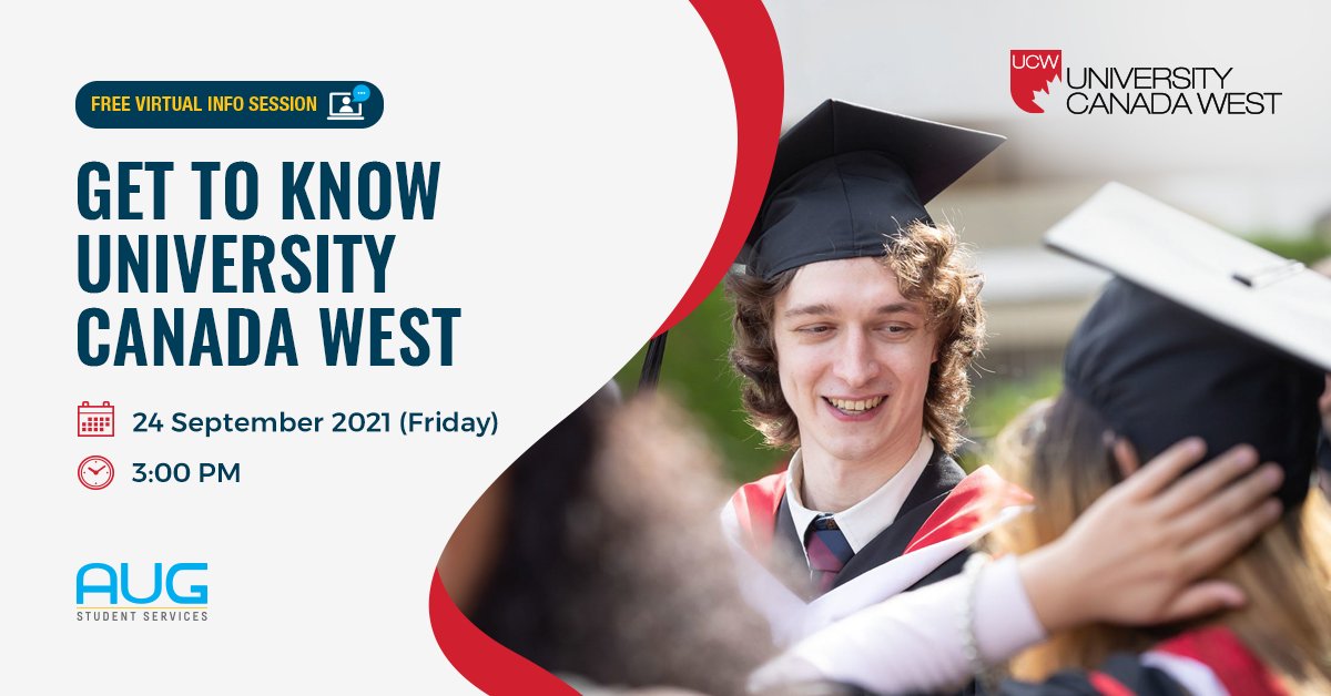 Study in Vancouver with UCW! 

University Canada West focuses on relevant learning. Their programs are designed to meet the needs of the market, ensuring that the students will receive current education. 
REGISTER NOW! 
studyinucw.eventbrite.com

#UniversityCanadaWest #studyabroad
