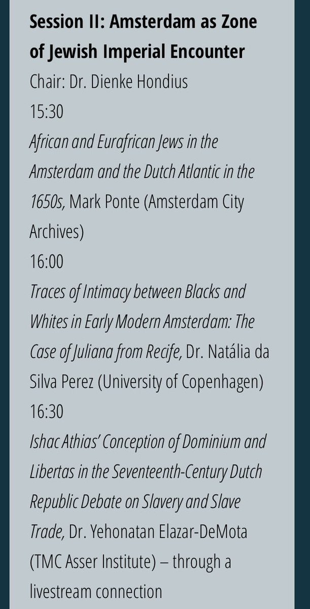 voetnoot's tweet photo. New research on Black and Jewish Amsterdam in the 17th century at the 15th Symposium Dutch Jewish History of the @MenassehI https://t.co/eZt5WAFaqS #amsterdam #dutchbrazil #mauritshuis https://t.co/C1i7Thf7cH
