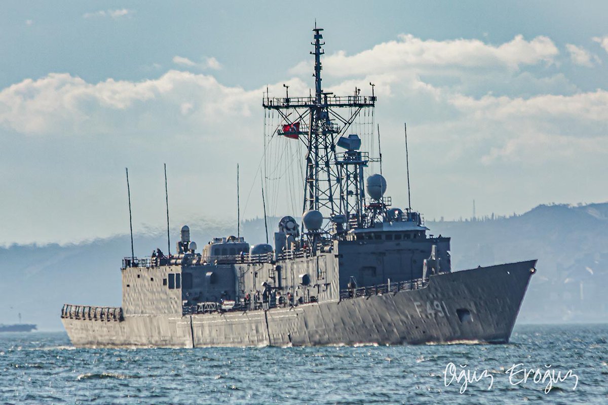 OguzEroguz1's tweet photo. #TurkishNavy #Gabya class #frigate #TCGGiresun #F491 (ex-#USSAntrim #FFG20) https://t.co/2nULSQ12kZ