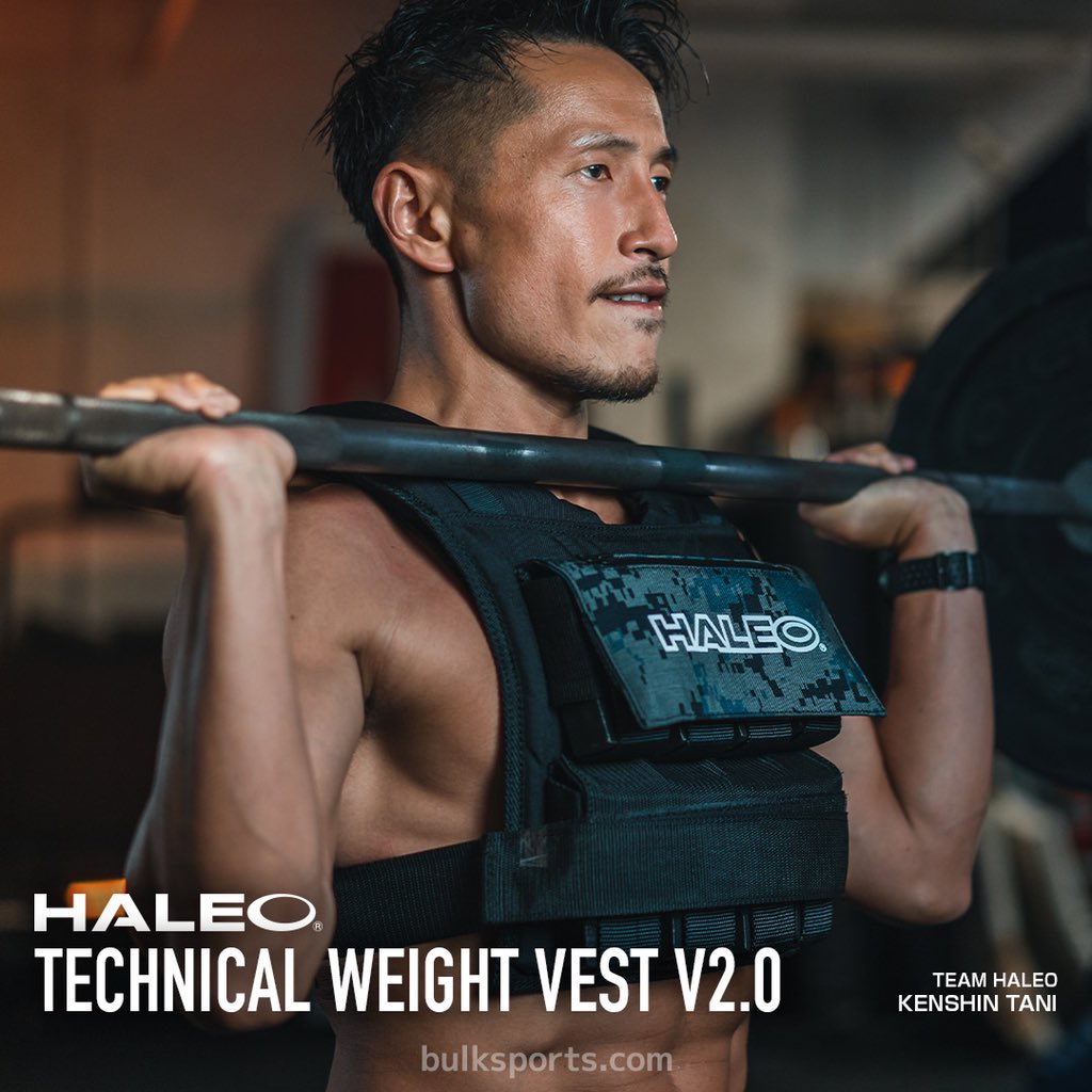 HALEO 迷彩柄 ウェイトベスト HALEO TECHNICAL WEIGHT VEST V2.0【BLACK x CAMO】 HALEOプレミアム