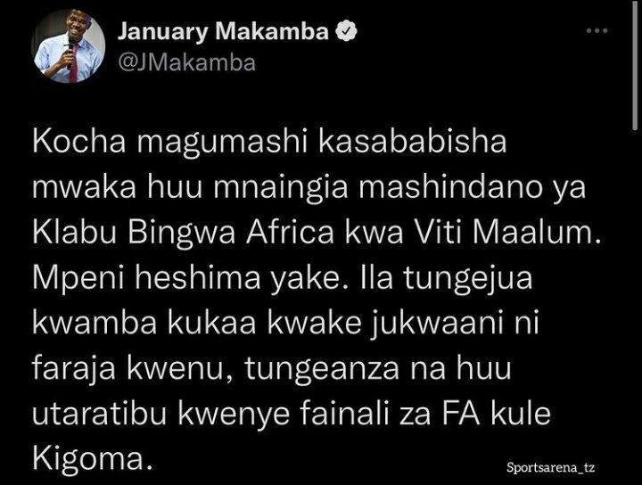 Mnapoanza kusifia msisahau na zile pafyum kwenye vyumba vya kubadilishia hasa kipindi cha pili chunguza magoli yake yoote yalikua niya kipindi cha pili baada ya pafyum usinifunge lakin mhe 🤣🤣