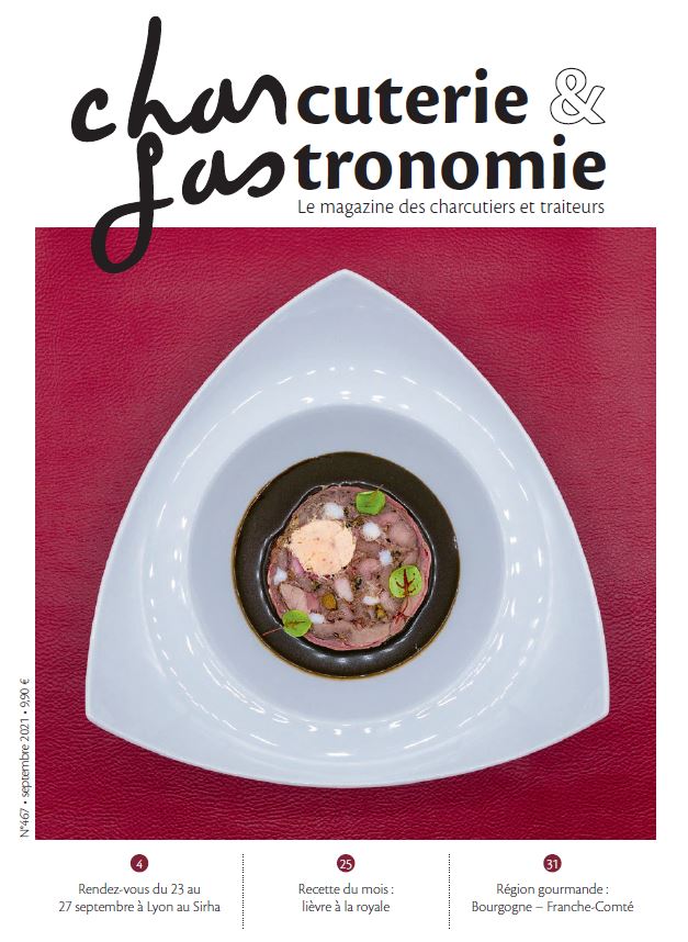 En septembre le gibier est à l’honneur de Charcuterie&amp;Gastronomie avec la recette du lièvre à la royale.
Bonne lecture !
Pas encore abonné ? Envoyez un mail à la boîte contact@lacnct.fr