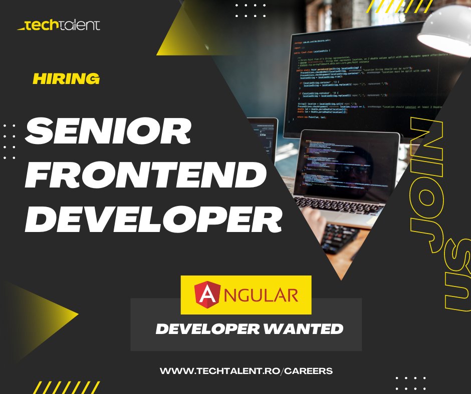 TechTalent_ro's tweet image. One of the global financial sector players has a need for a senior Front-End Developer. 

Will you be the one to answer their call?

techtalent.ro/careers/senior…

#job #hiring #highsalary #incentives #techtalent #frontenddeveloper #frontend #programmer #DEVCommunity