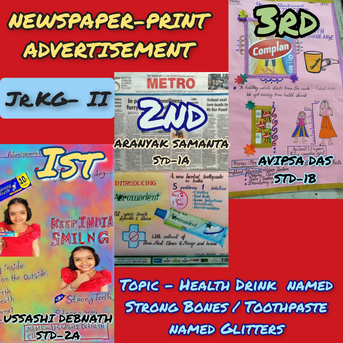 sishowrah's tweet photo. #CREATIVE THINKING INSPIRES IDEAS. IDEAS INSPIRE CHANGE # 🌞#🌻#

#SIS HOWRAH is happy to organise the #Inter - House competition for the  session #2021-22.

#Topic #ADVERTISEMENT#

#SIS_Howrah
#Learning_today
#Leading_tomorrow
Day_and_Boarding_School. https://t.co/vkzh7EXT65