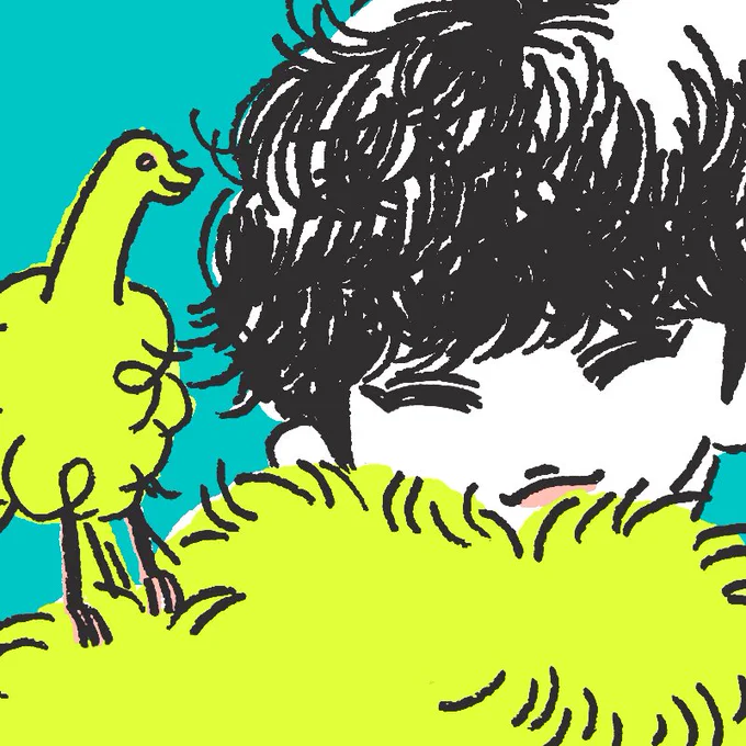 Joshua &amp; Curly canary"I'll tell you a secret story.".じょしゅと巻毛カナリア"ナイショの話をしよう"#seventeenfanart 