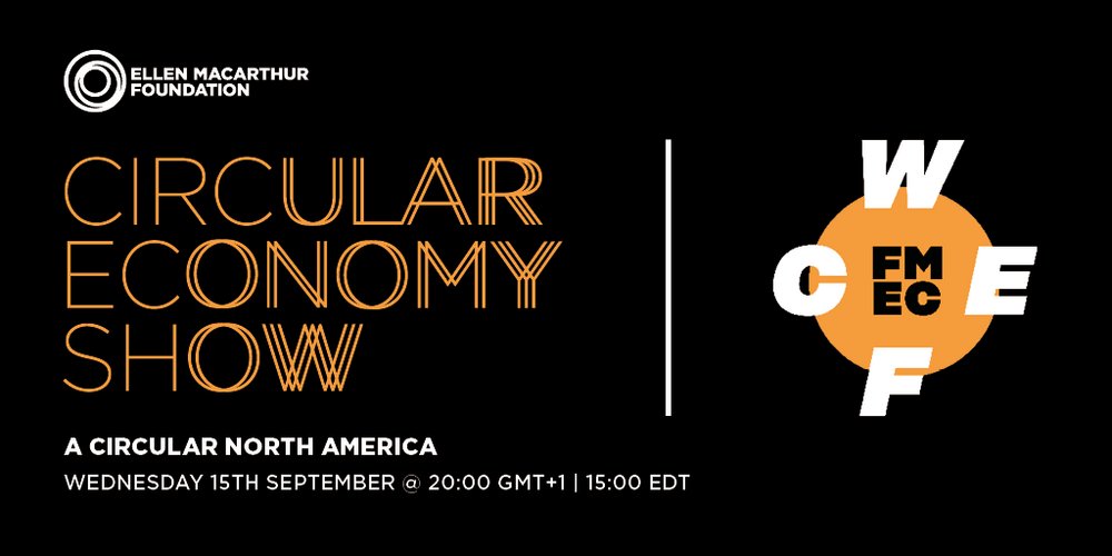 As part of #WCEF2021 our Circular Economy Show is hosting an accelerator session focusing on the #circulareconomy in North America. Join us to hear stories on how the circular economy is emerging in the region.

📆Add it to your calendar: ow.ly/FqJG50G71Q5