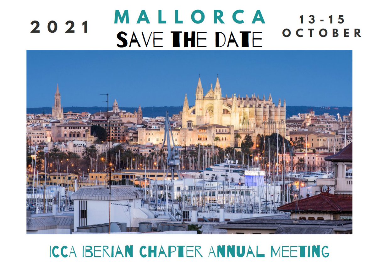 It's registration time! Come and join us in Mallorca: icca.eventscase.com/EN/ICCAIBERIAN…