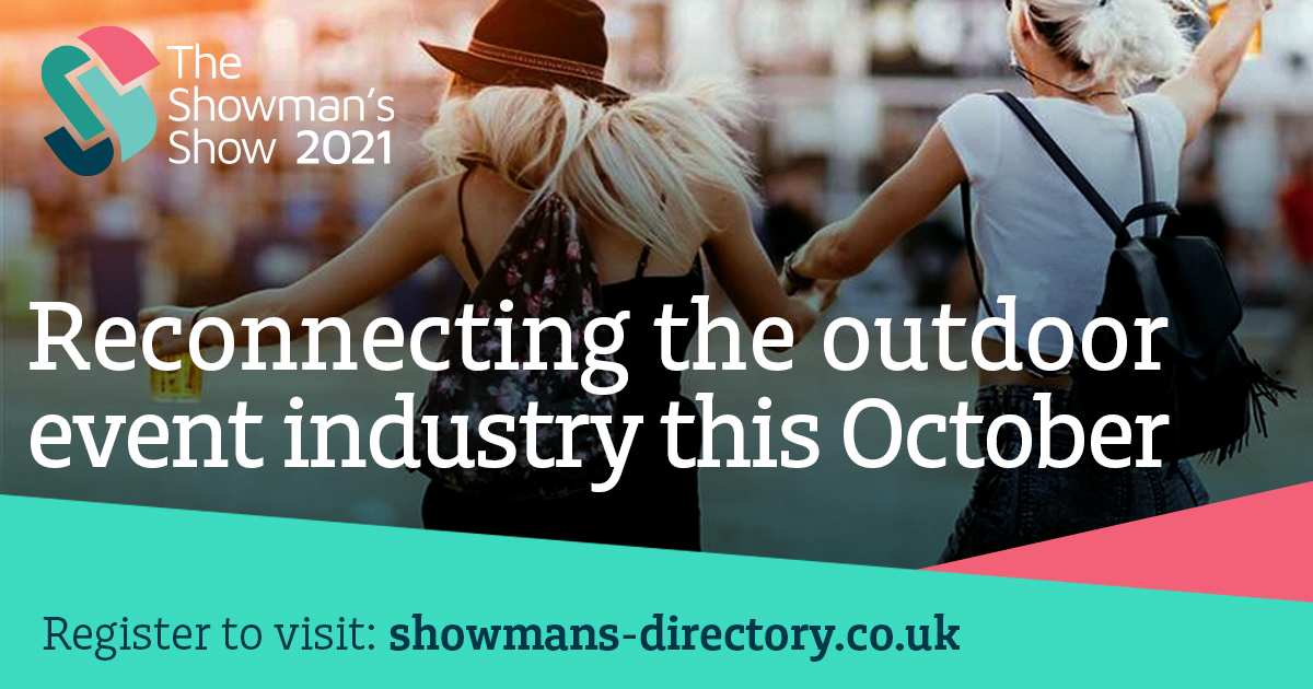 The Showman's Show - The Outdoor Events Exhibition (@theshowmansshow) on Twitter photo With October just around the corner, The Showman's Show 2021 will soon be upon us. Discover new products, ideas and innovations and reconnect with the outdoor event industry. Register to visit for FREE here. eventdata.uk/Visitor/Showma… #outdoorevents #festivals #eventproduction With October just around the corner, The Showman's Show 2021 will soon be upon us. Discover new products, ideas and innovations and reconnect with the outdoor event industry. Register to visit for FREE here. eventdata.uk/Visitor/Showma… #outdoorevents #festivals #eventproduction