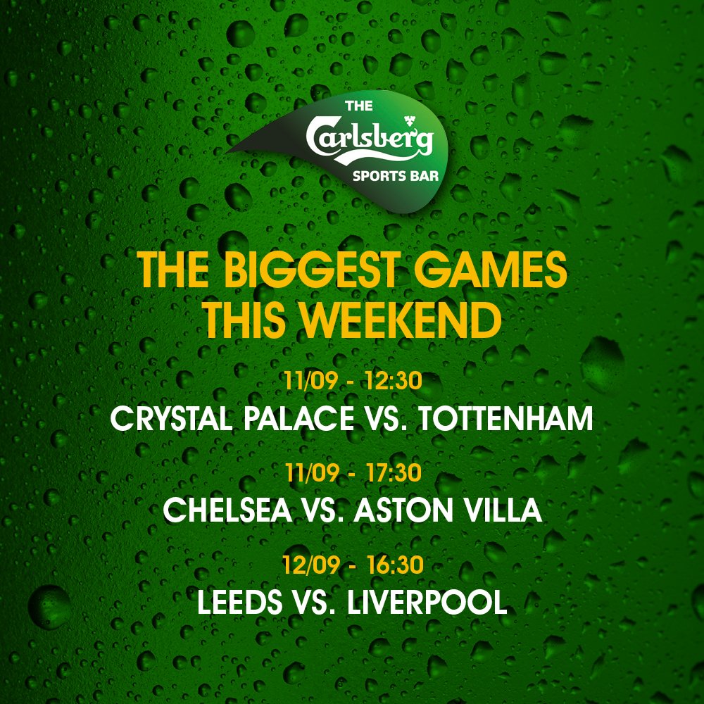 KingsSportsBar_'s tweet photo. Here's a list of the biggest games you can watch here this weekend! ⚽

To book a table for the game, click the link in our bio.

#WatchFootball
#SportsBar
#London https://t.co/XpF8FUIvxE