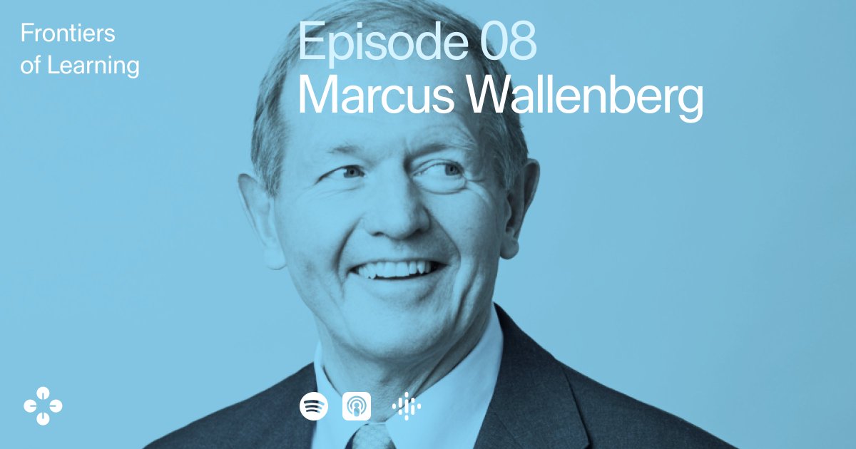 Excited to announce the next guest on the Frontiers of Learning podcast! 

Listen to Marcus Wallenberg speak about Sweden's knack for innovation, his experience across a variety of industries, and how learning empowers the individual to innovate: hubs.la/H0WWH3f0