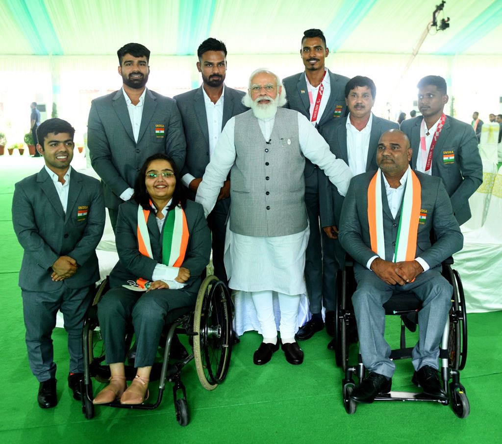Coach_Satya's tweet photo. Hon’ble Prime Minister Shri @narendramodi ji, thank you very much for your appreciation, support, and kind words! It was an honour to meet you again and a motivator for us to bring more laurels for our nation! Jai Hind 🇮🇳 https://t.co/ZuHQzDvjOh