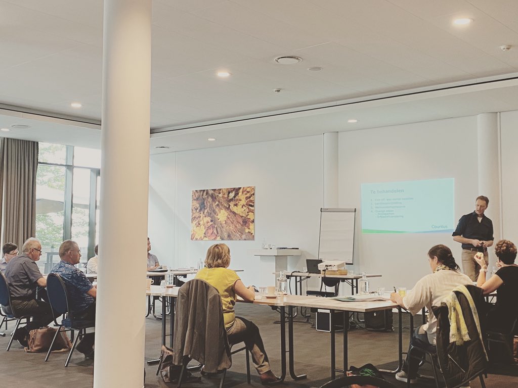 Heerlijk om weer fysiek cursus te kunnen geven! 2-daagse Alles over Agro-fiscaliteit met o.a. @andre_verduijn #levehetagrarischrecht