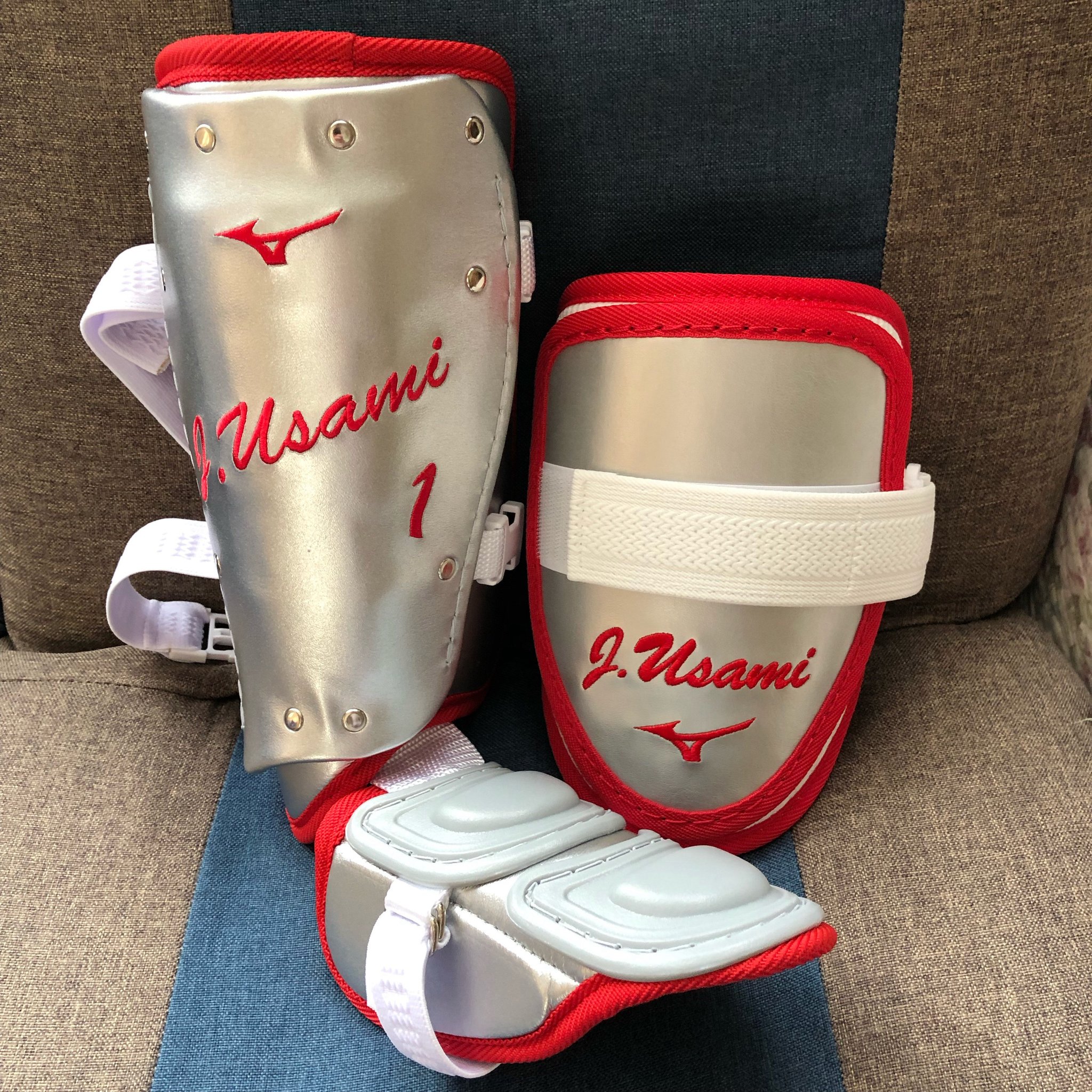 配送日指定可 mizuno オーダーフットガード、エルボーガード - 通販