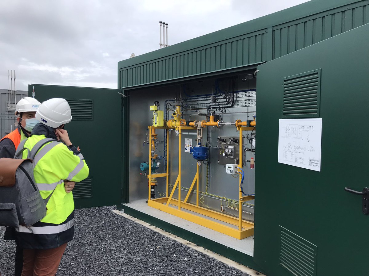 La #DREAL Hauts-de-France visite la station de #biométhane d’Haveluy (59), SAS Biogaz de la Bellevue. #GRDF #transitionenergetique #DRNO