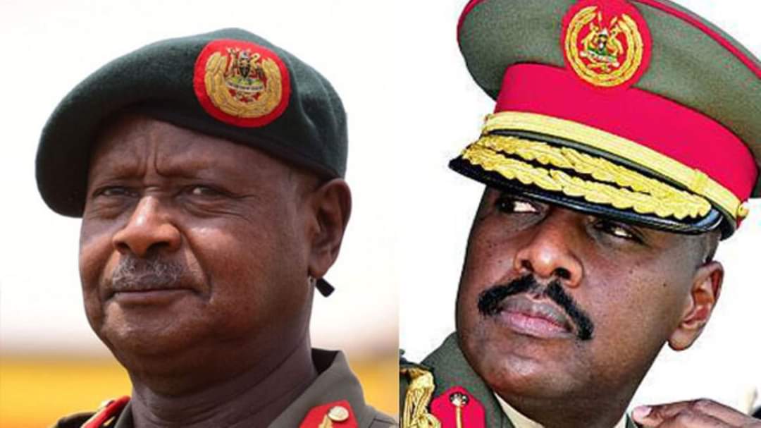 hot100_ug's tweet photo. President Museveni: Why should I groom my son? The people of Uganda are there. They will select who they want to lead them.
Said President Museveni as he trashed rumors that he's grooming his son to become Uganda's next President. #HotQuotes🔥 https://t.co/jLN2WbCHNh