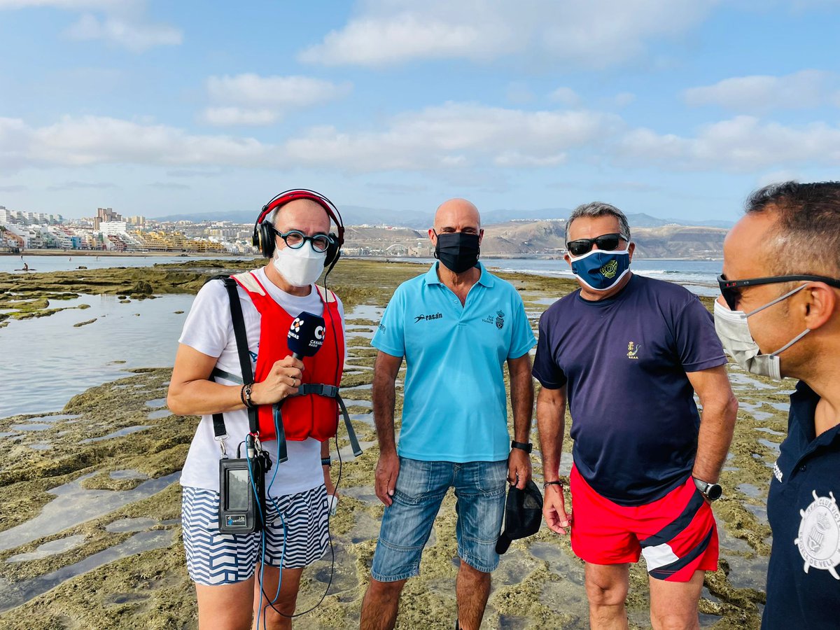 UnaMasUnoCR's tweet photo. Así empezamos hoy en @UnaMasUnoCR con @KBarrosoG desde La Barra de Las Canteras... Un lugar único para un programa único... 😉 https://t.co/GhYYL4YSOF