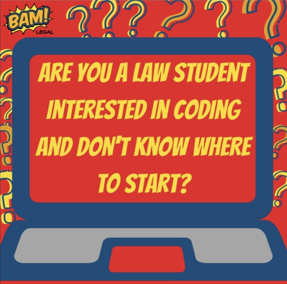 mentorshipcafe's tweet photo. Are you a law student interested in coding?
Check out these platforms which are beginner-friendly with many courses. Source: @BamLegal Compiled by: @MirandaDan1el #CodingforLawyers https://t.co/DHmyKcEwGw