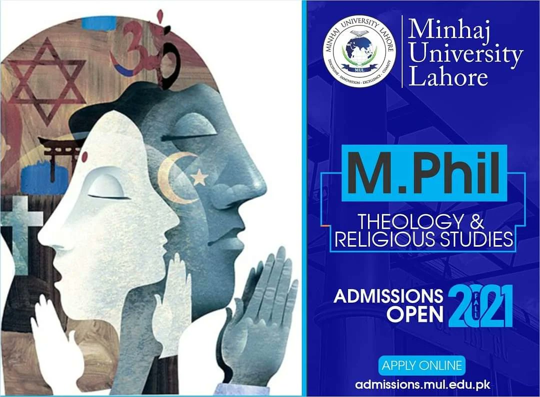 OfficialMUL's tweet image. M.Phil. THEOLOGY &amp;amp; RELIGIOUS STUDIES

MUL’s School of Religion &amp;amp; Philosophy is providing a unique opportunity to get the M.Phil. Degree in Theology &amp;amp; Religious Studies. Join us to quench your thirst for knowledge

#admissions2021 #admissionsopen2021 #OnlineAdmissions