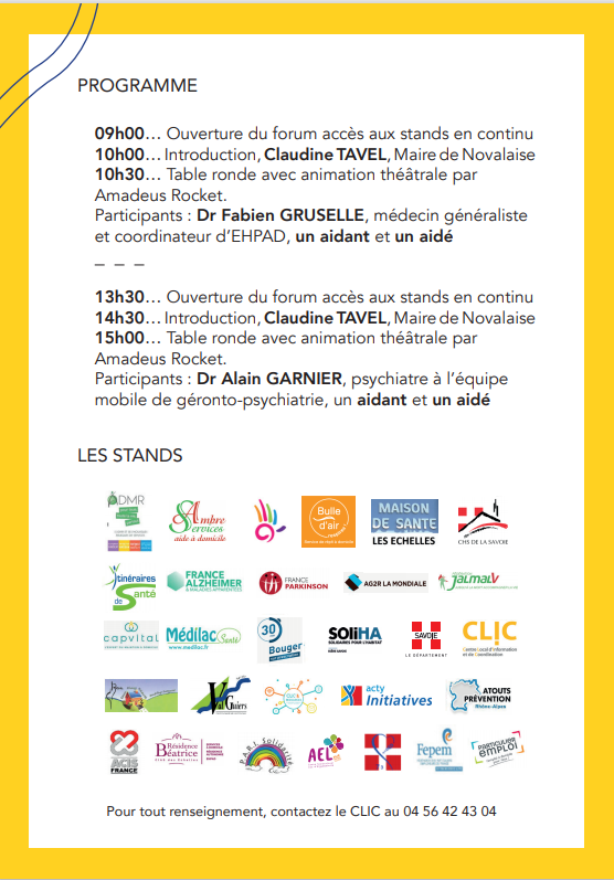 PE_AuvRA's tweet photo. 📅 Le 17 septembre, Particulier Emploi sera présent au Forum "Bien vivre sa retraite" organisé par #CODERPA74 à Saint Jeoire. #Seniors, #aidants, venez nombreux !
📌  Retrouvez tous nos évènements ici : https://t.co/Msm7TiEGsO
@PE_LeMag https://t.co/FM9T7krC6q