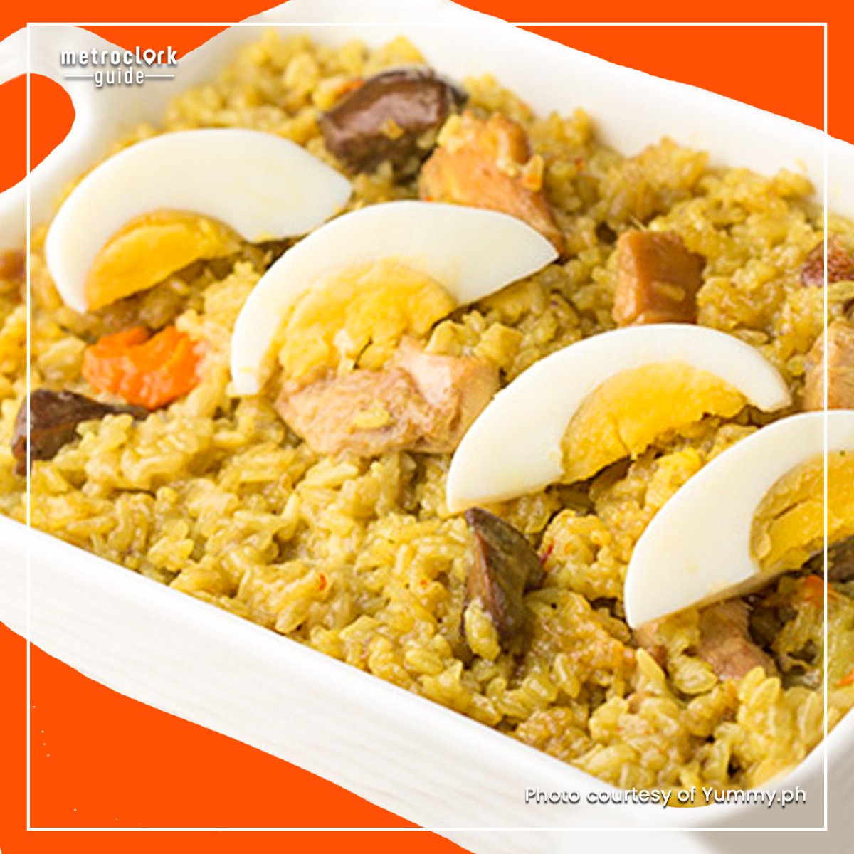 metroclarkguide's tweet photo. #Bringhe is a quintessential Kapampangan dish, and known as Kapampangan Paella. This dish is often served on #KapampanganGatherings, a rich flavorful dish to crave for.
Have you tried bringhe?
#MetroClarkGuide #MetroClark https://t.co/a1BHmgXxA0